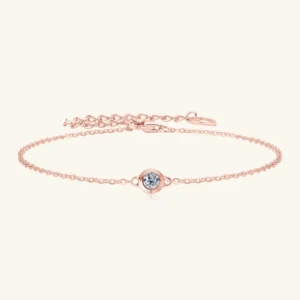 Small UFO Moissanite Bracelet