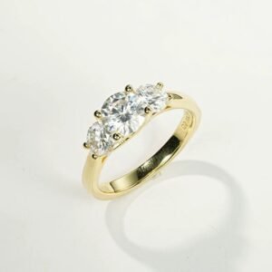 Bud Moissanite Ring