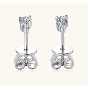 Personalized trendy cool earrings S925 sterling silver non-allergenic earrings - SLIVER