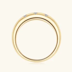 Fashion Rings for Women - Golden, 7