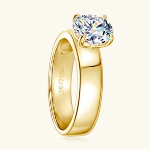moissanite promise ring