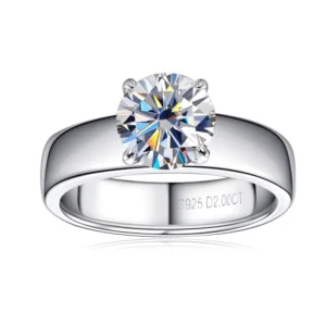 moissanite promise ring